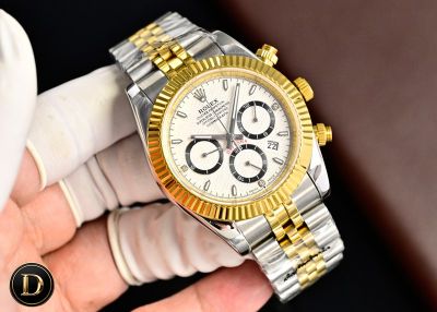 Rolex Daytona 9100 Movement 41mm TT Gold Jubilee/President Band Watch